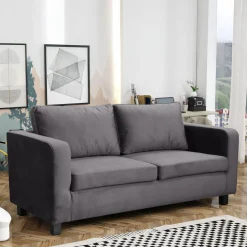Sofa 3-osobowa MINI MAX III stalowa
