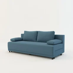 Sofa 3-osobowa niebieska BAHAMA