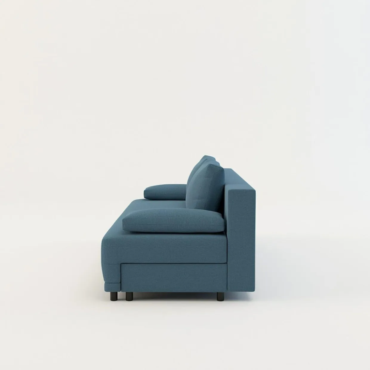 Sofa 3-osobowa niebieska BAHAMA