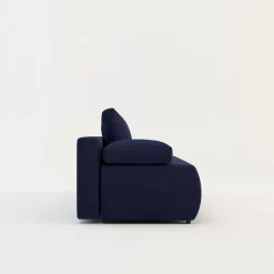 Sofa 3-osobowa niebieska DELPO