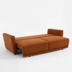 Sofa 3-osobowa pomarańczowa ANDORA