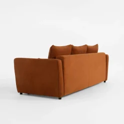 Sofa 3-osobowa pomarańczowa ANDORA