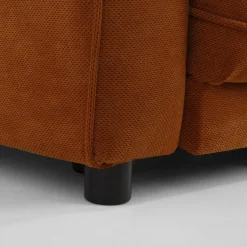 Sofa 3-osobowa pomarańczowa ANDORA