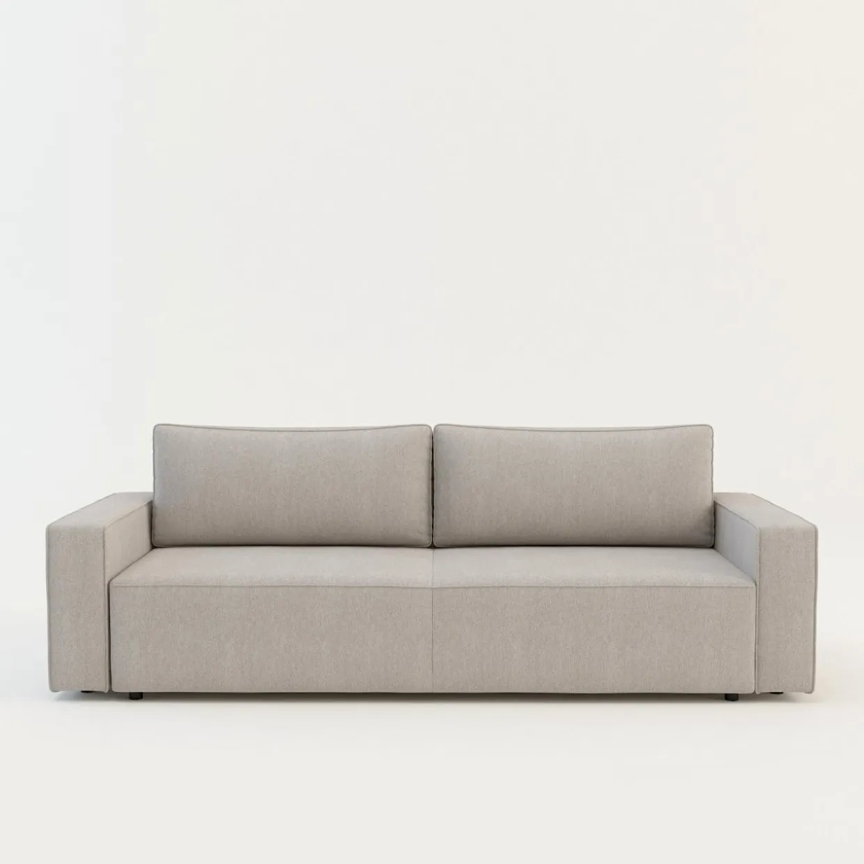 Sofa 3-osobowa rozkładana SPARK popielata