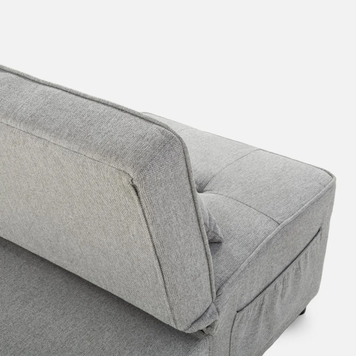 Sofa 1-osobowa rozkładana szara WINSLO