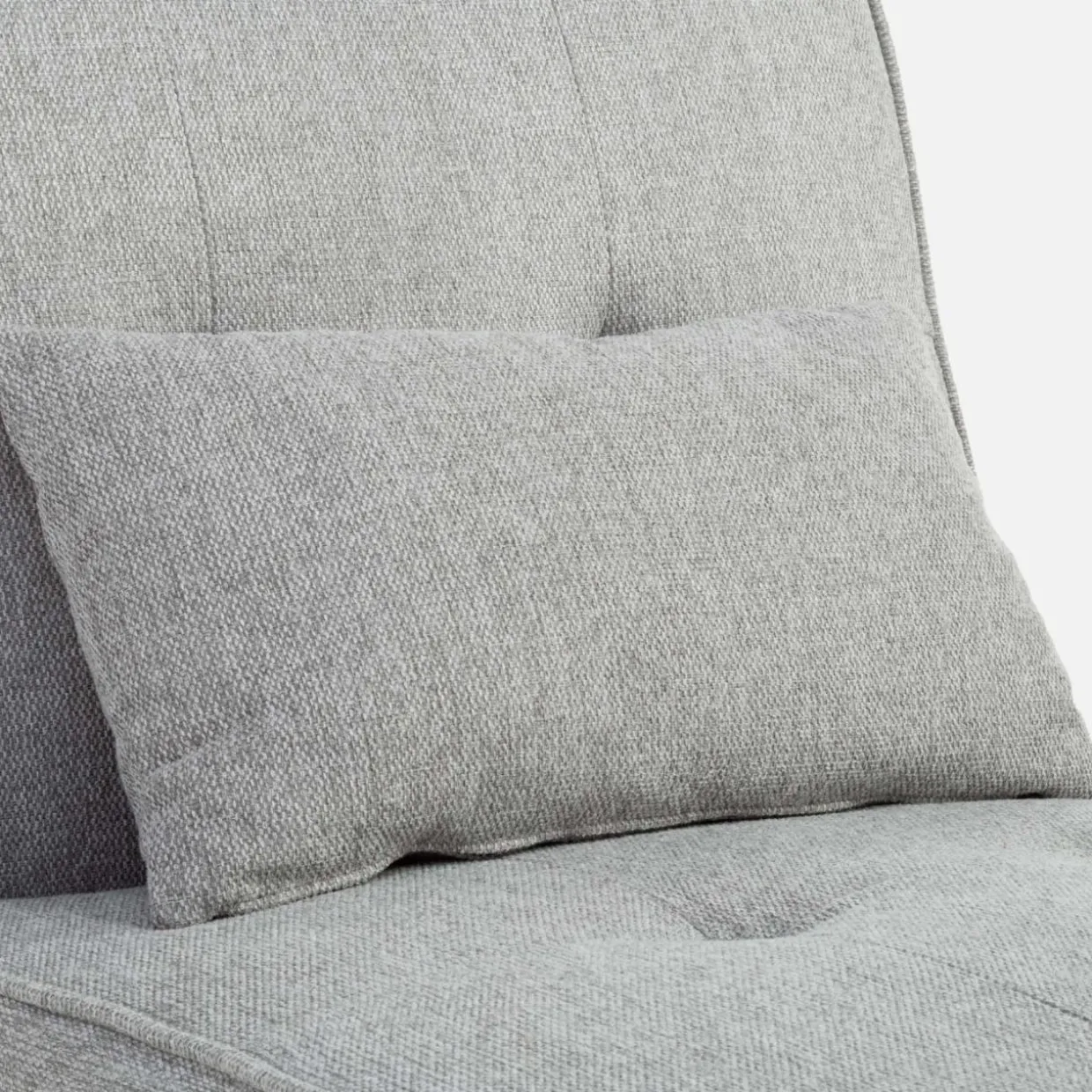 Sofa 1-osobowa rozkładana szara WINSLO