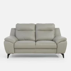 Sofa 2-osobowa skórzana PERLE