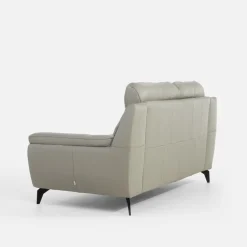 Sofa 2-osobowa skórzana PERLE