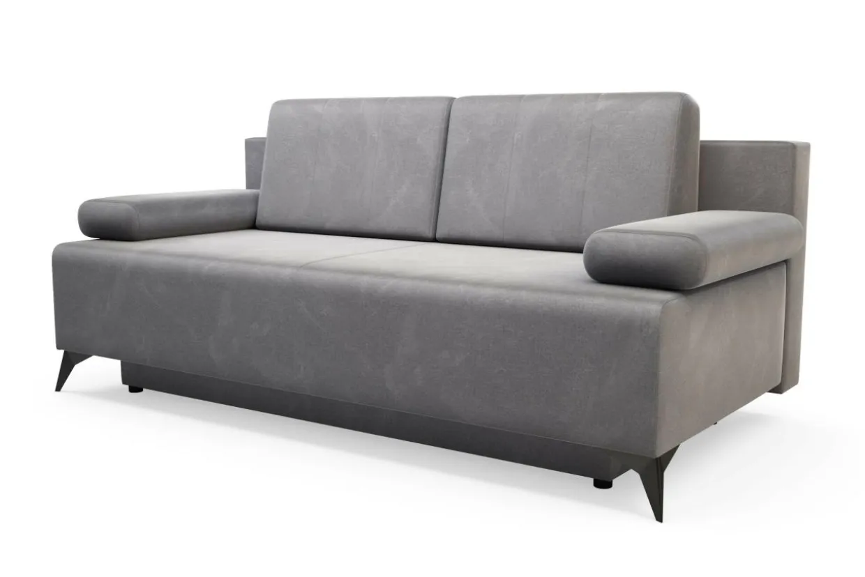 Sofa 3-osobowa szara CASEY