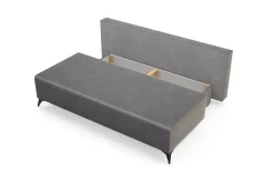 Sofa 3-osobowa szara CASEY