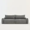 Sofa 3-osobowa szara CYNTHIA