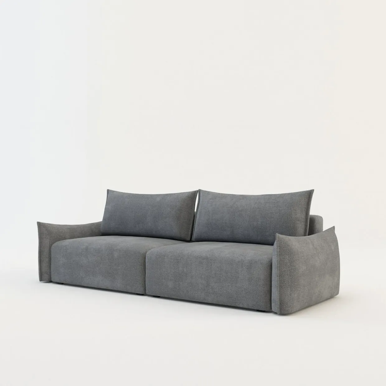 Sofa 3-osobowa szara CYNTHIA