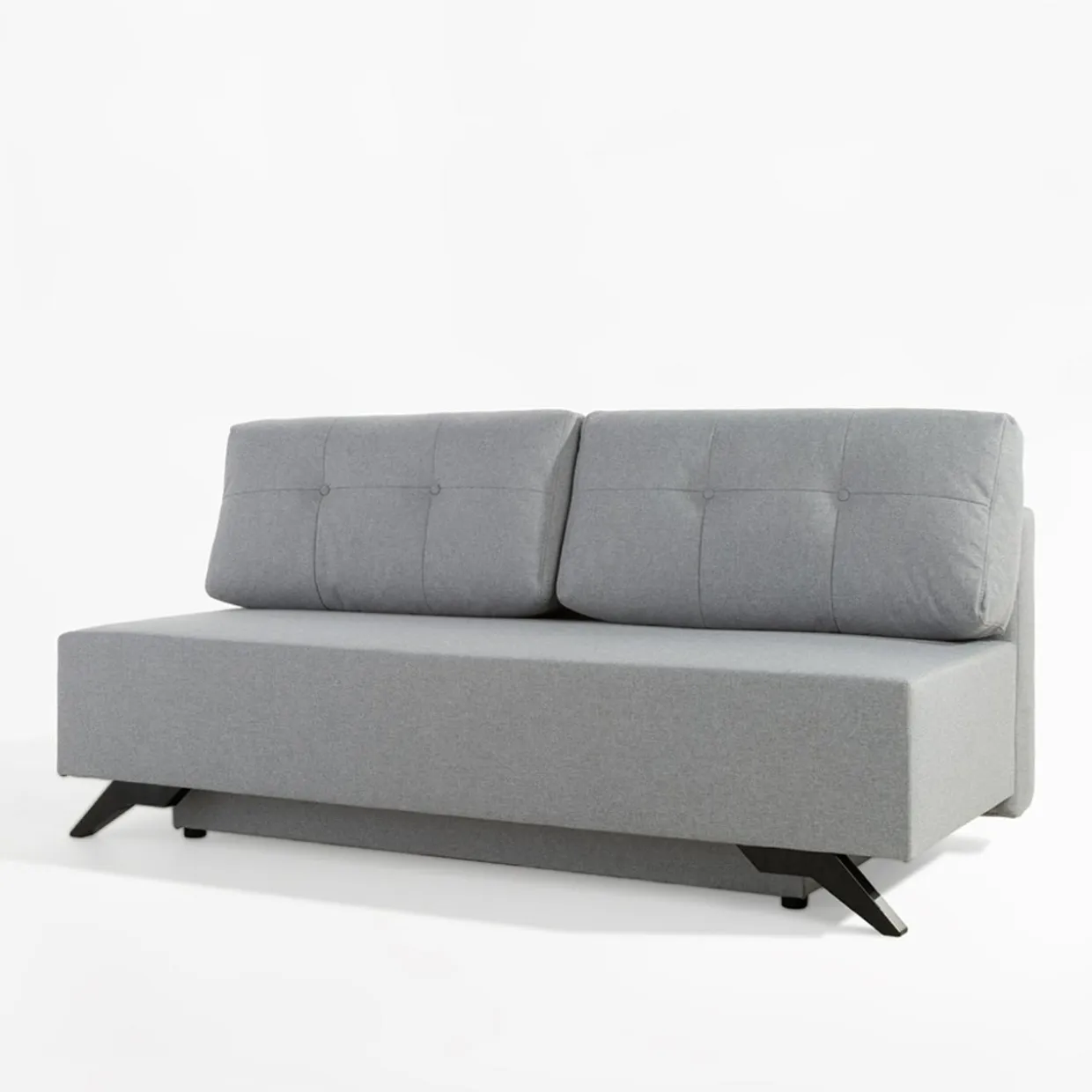 Sofa 3-osobowa szara VERSO