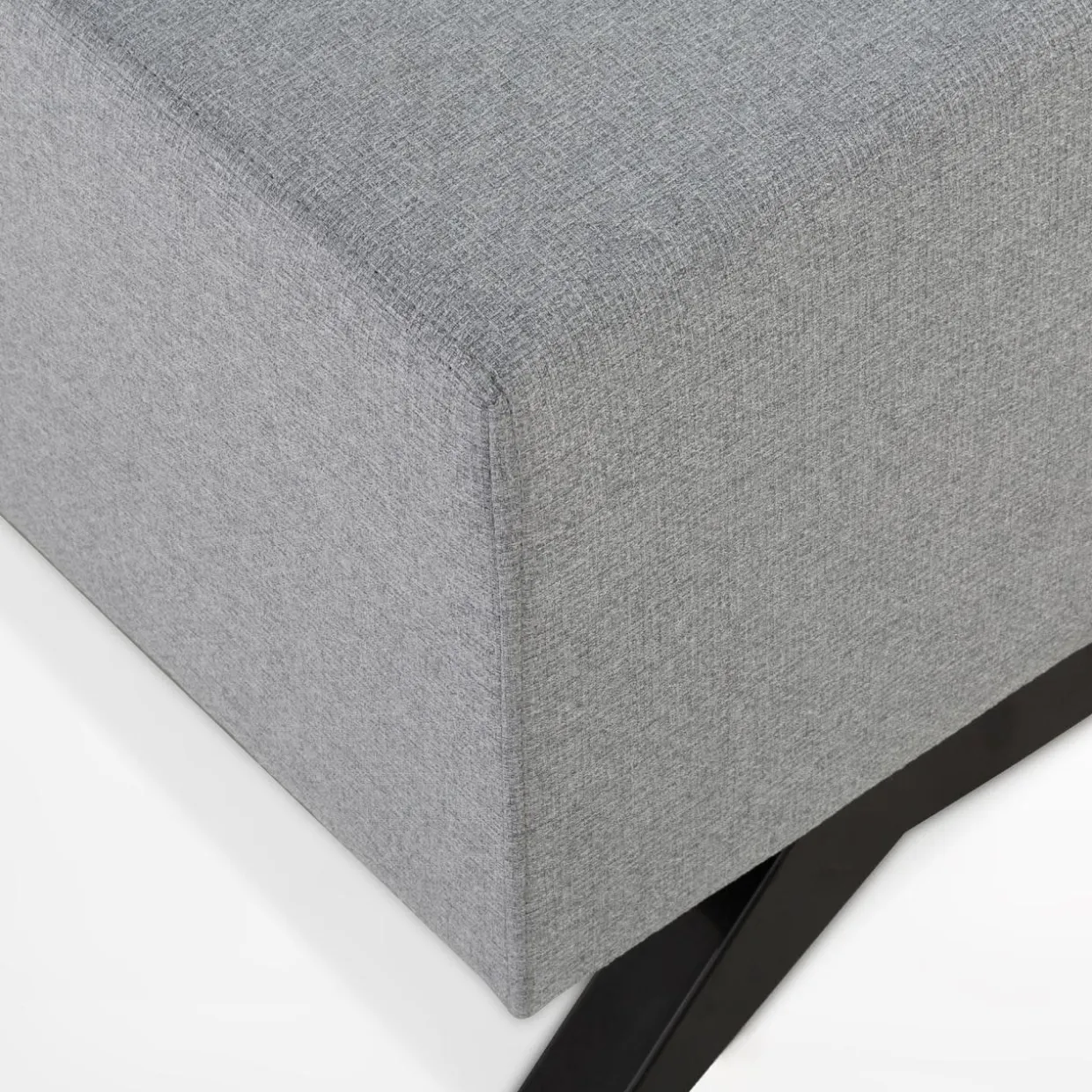 Sofa 3-osobowa szara VERSO