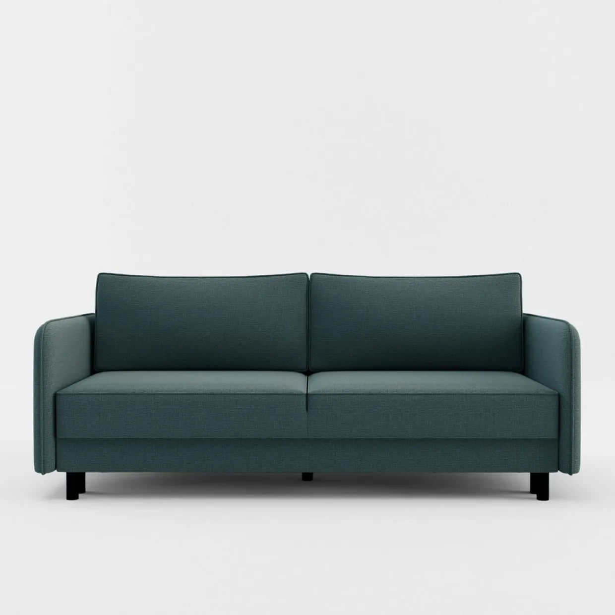 Sofa 3-osobowa szaroniebieska BRUNO