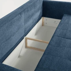 Sofa 3-osobowa TIVOLI niebieska