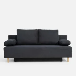 Sofa rozkładana antracyt TREVISO