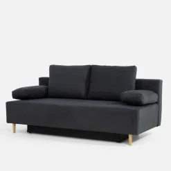 Sofa rozkładana antracyt TREVISO