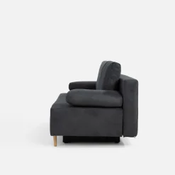 Sofa rozkładana antracyt TREVISO