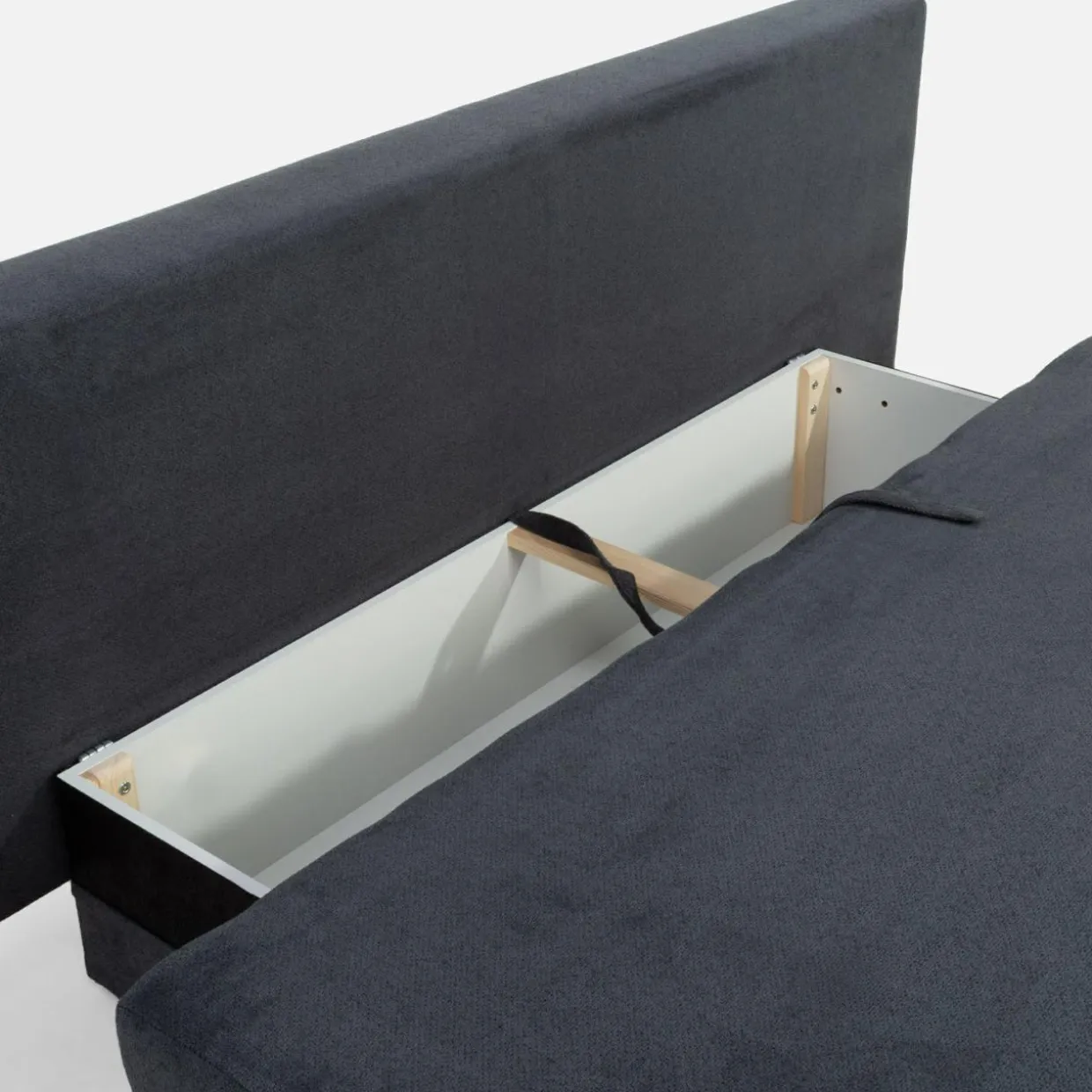 Sofa rozkładana antracyt TREVISO