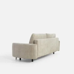Sofa rozkładana beżowa HUGGY