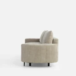 Sofa rozkładana beżowa HUGGY