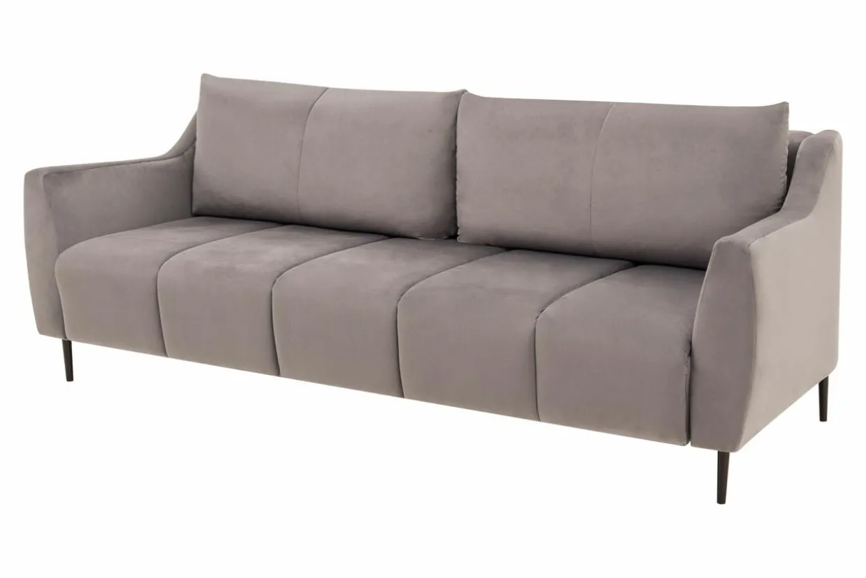 Sofa rozkładana beżowa 3-osobowa ETNA