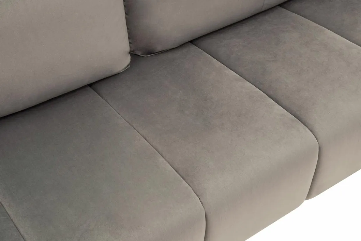 Sofa rozkładana beżowa 3-osobowa ETNA