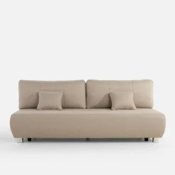 Sofa rozkładana beżowa STAR