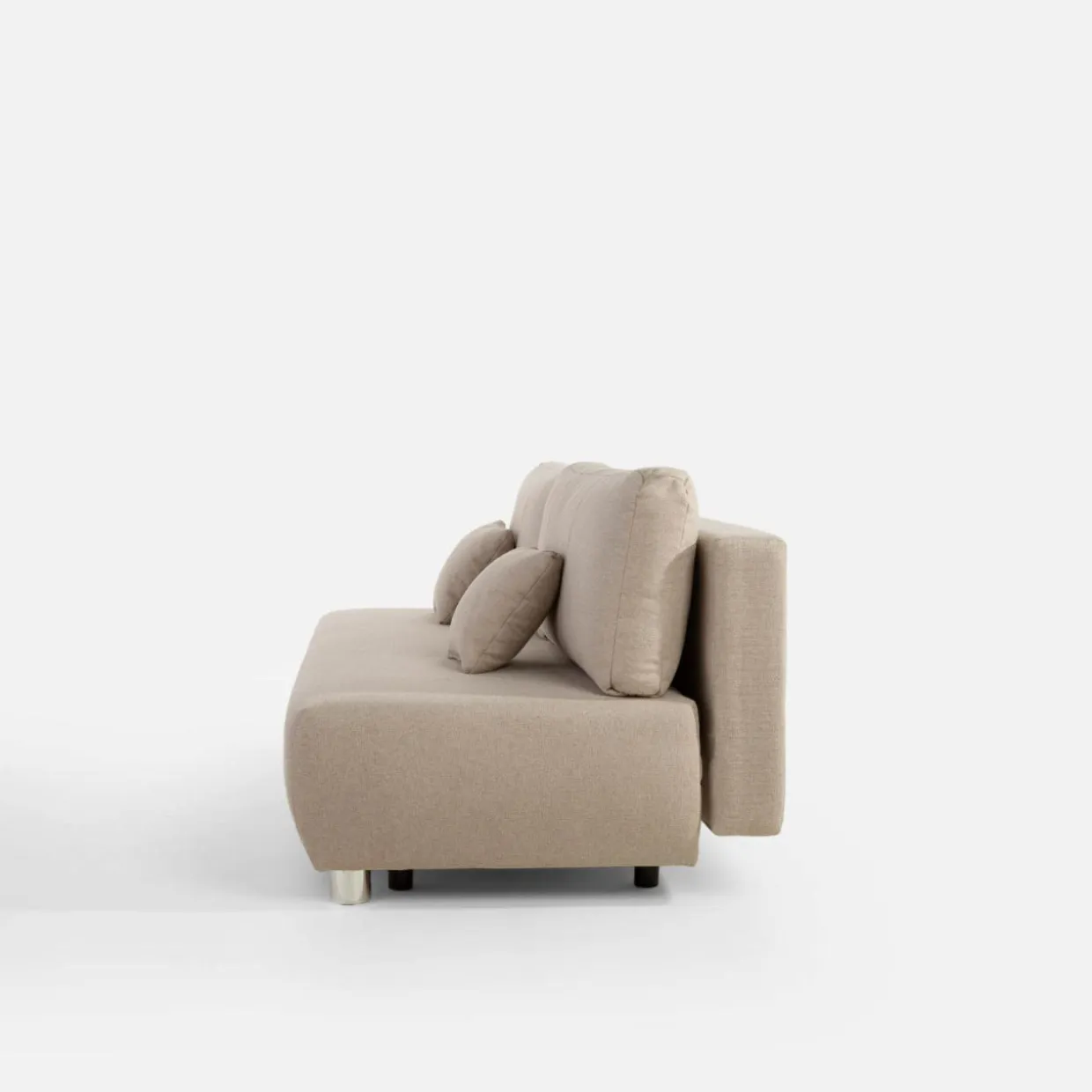Sofa rozkładana beżowa STAR