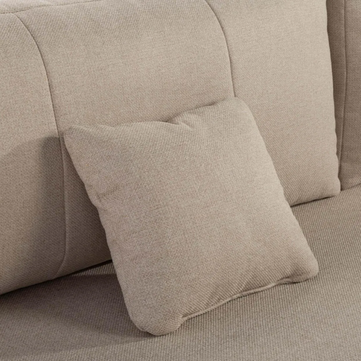 Sofa rozkładana beżowa STAR