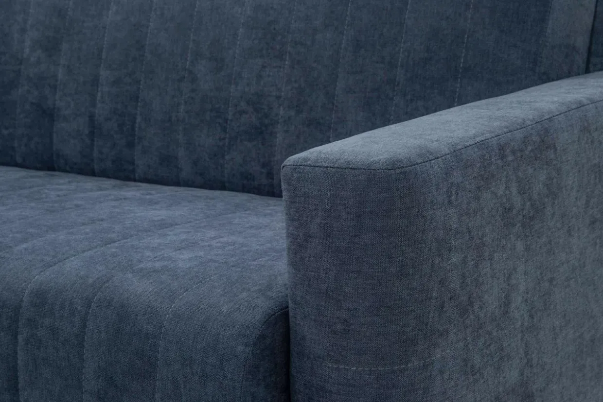 Sofa rozkładana ciemnoniebieska DOMO 3