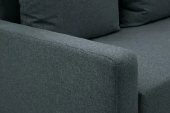 Sofa rozkładana ciemnoszara KELLY