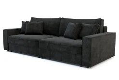 Sofa rozkładana czarna MARKOS