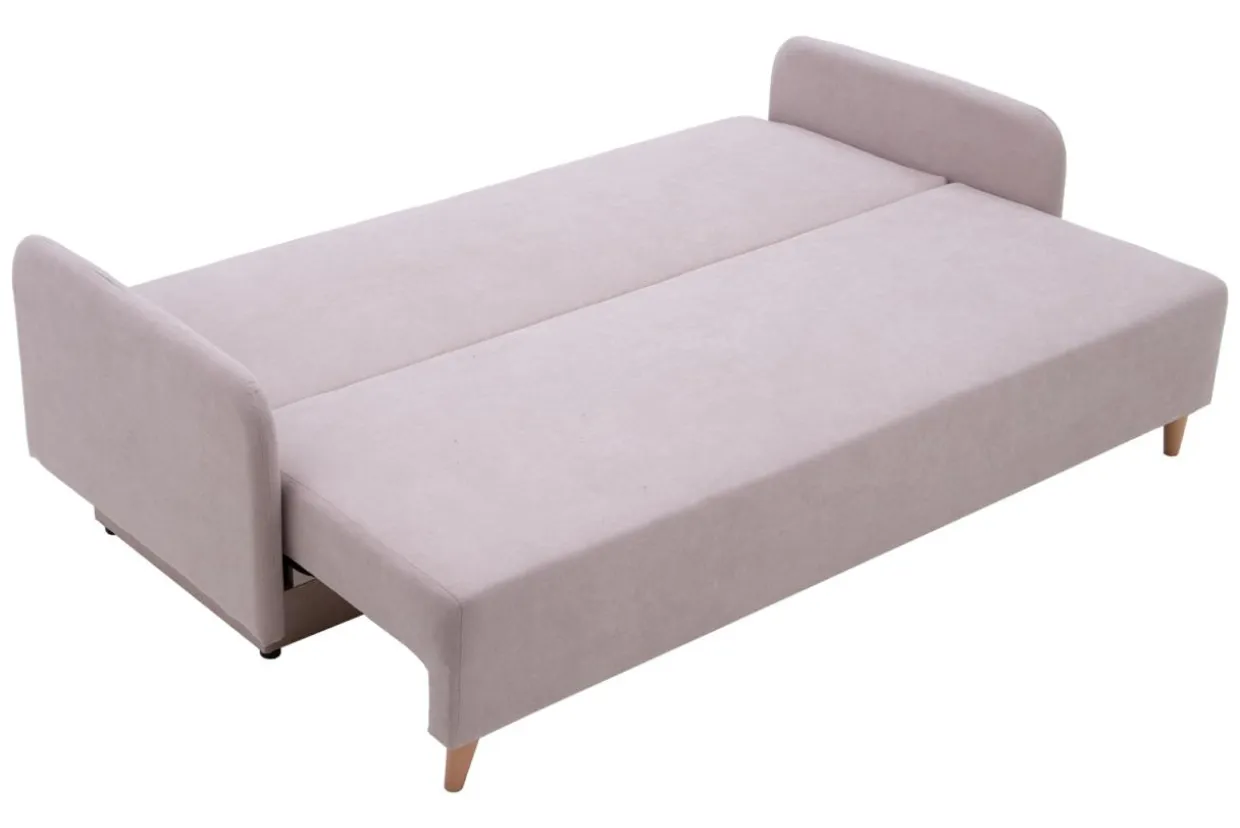 Sofa rozkładana DL beżowa MIAMI