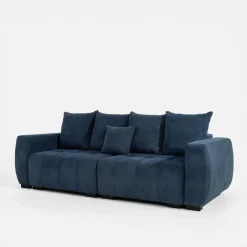 Sofa rozkładana granatowa CORTONA