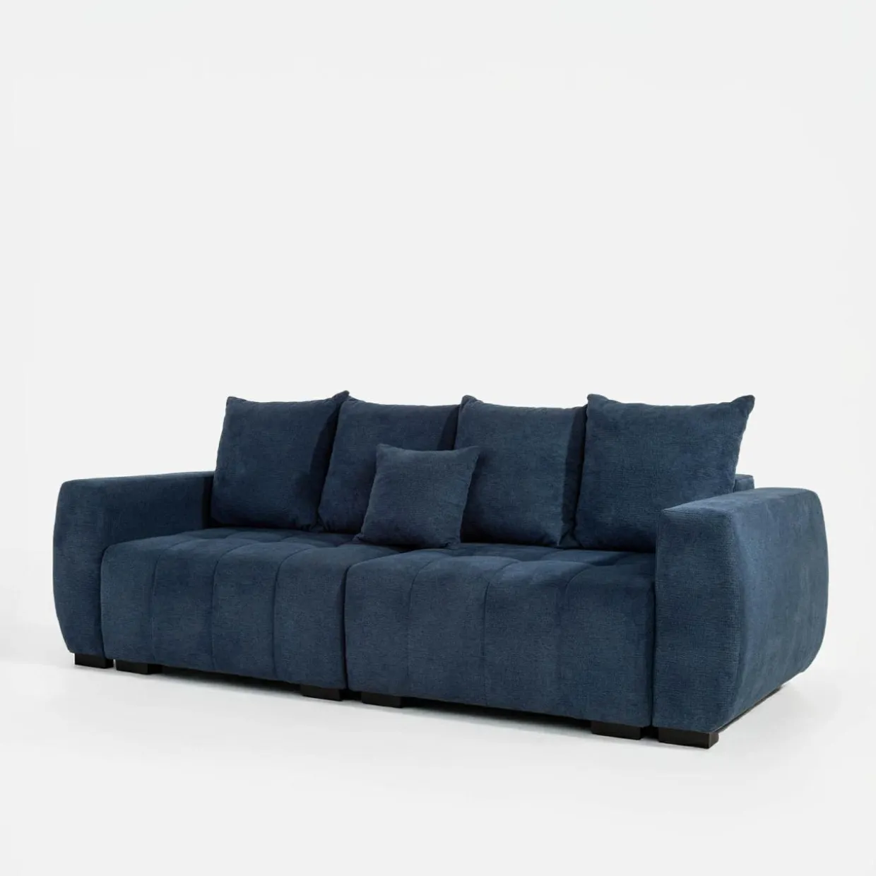 Sofa rozkładana granatowa CORTONA