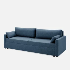 Sofa rozkładana granatowa TAGO