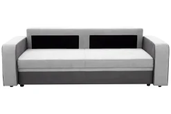 Sofa rozkładana jasnoszara NESSI