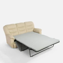 Sofa rozkładana kremowa CARMEL