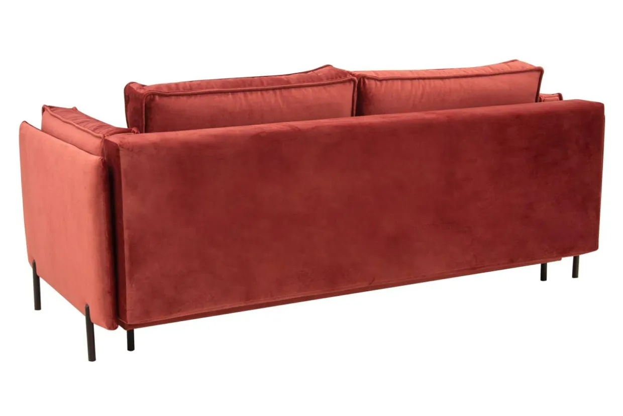 Sofa rozkładana na wysokich nóżkach ADELE