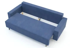 Sofa rozkładana niebieska KAMALA