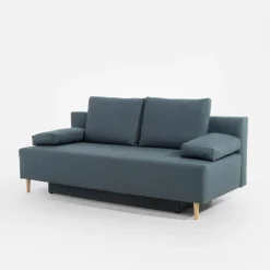 Sofa rozkładana niebieska TREVISO