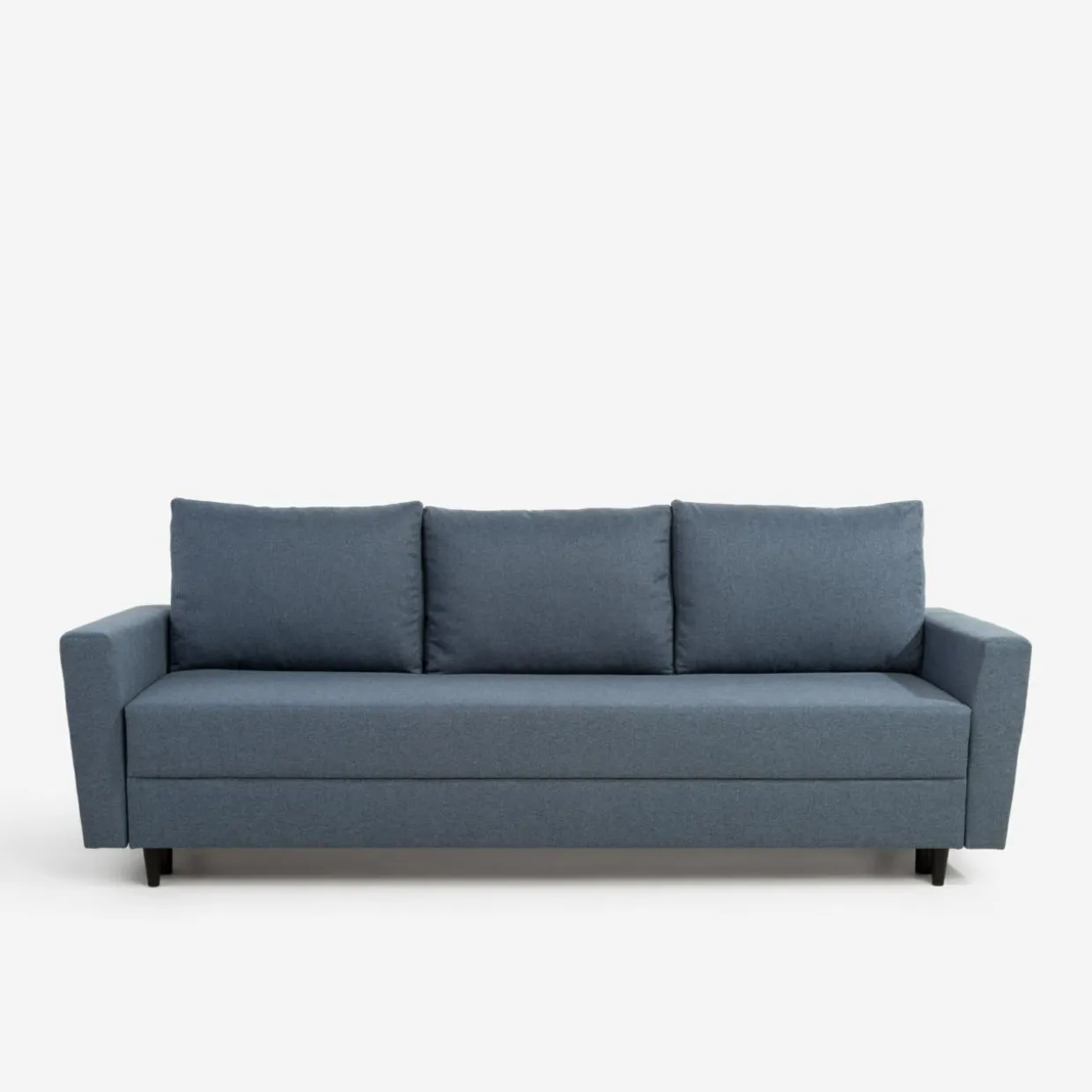 Sofa rozkładana niebieska STACY