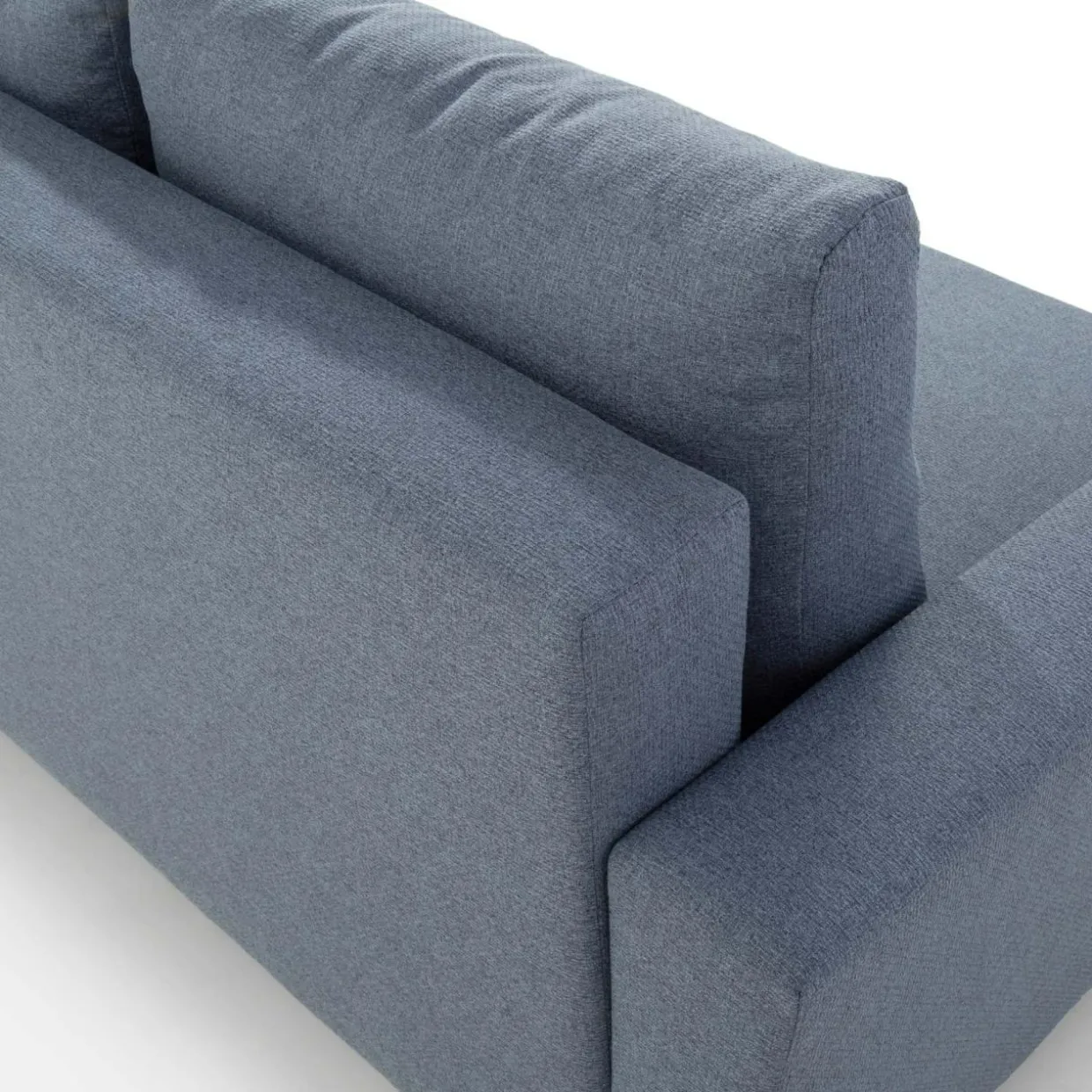 Sofa rozkładana niebieska STACY