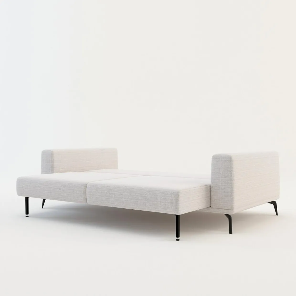 Sofa rozkładana 3-osobowa beżowa AVIGNON