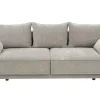 Sofa rozkładana 3-osobowa beżowa ANDORA