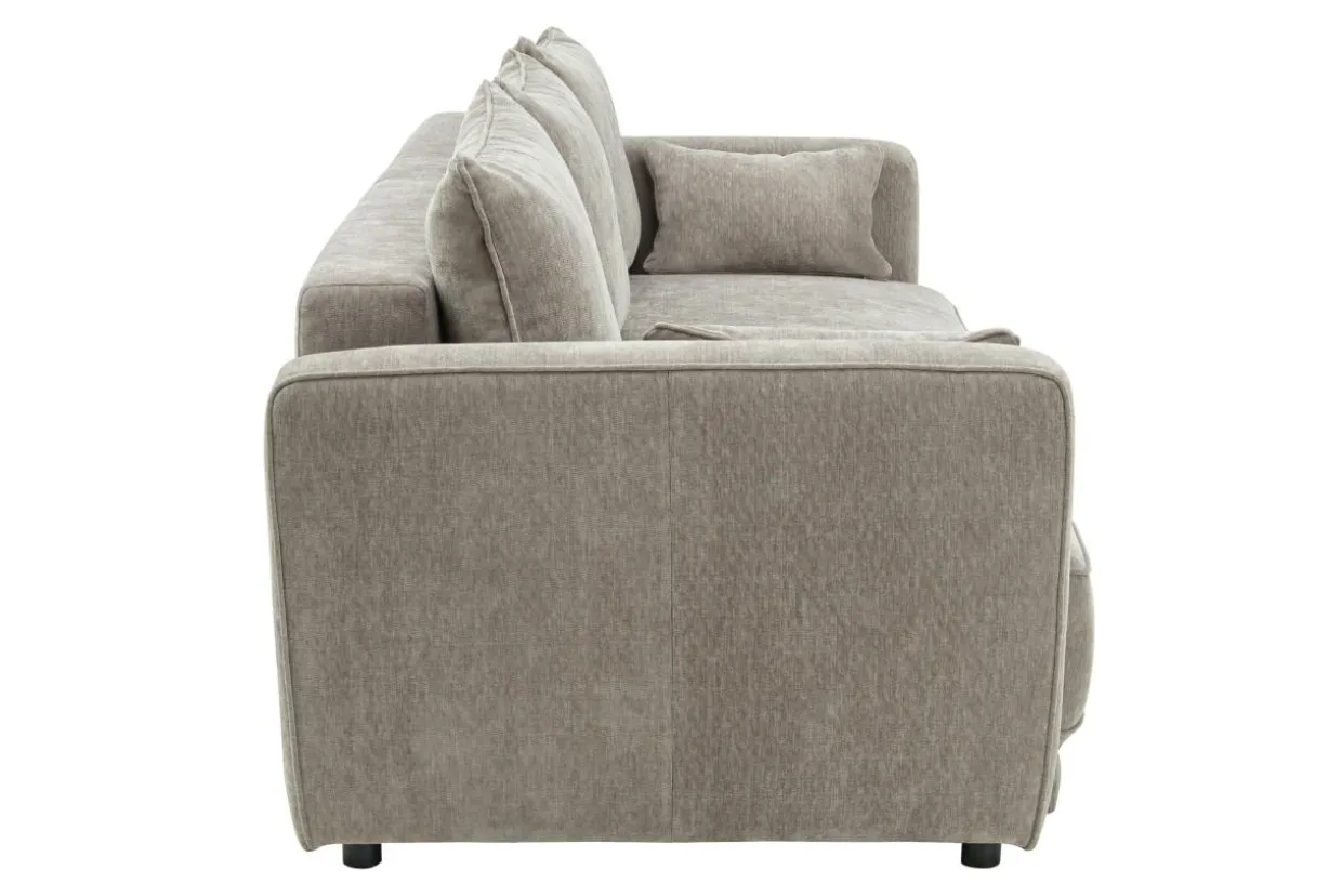 Sofa rozkładana 3-osobowa beżowa ANDORA