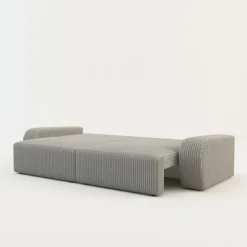 Sofa rozkładana 4-osobowa CAPPA jasnoszara