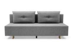 Sofa rozkładana 3-osobowa jasnoszara OTTA BIS